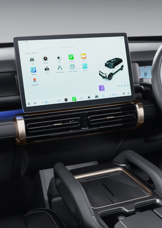 Infotainment screen