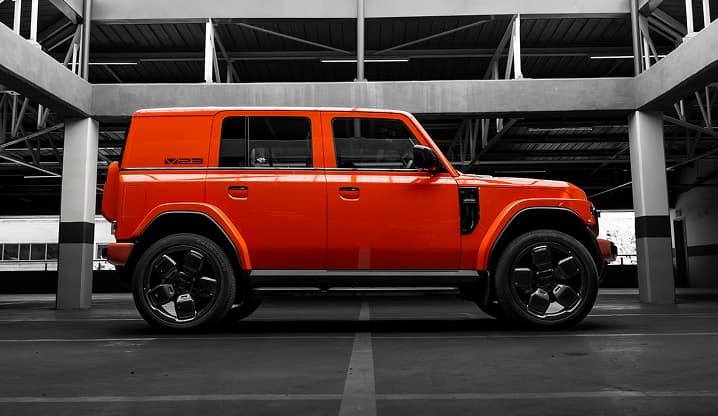 iCAUR V23 Off-Road Orange