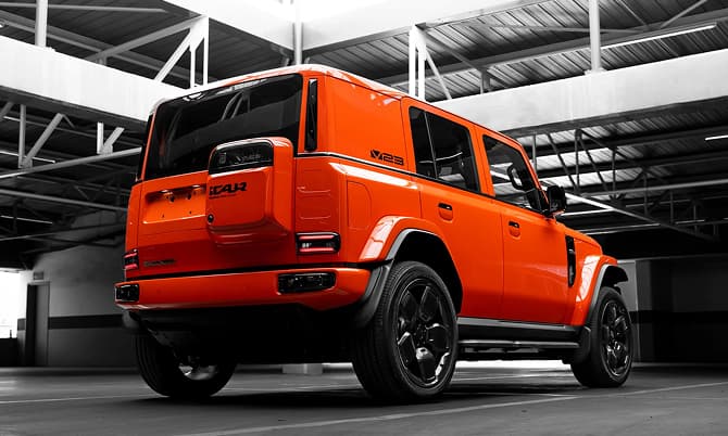 iCAUR V23 Off-Road Orange