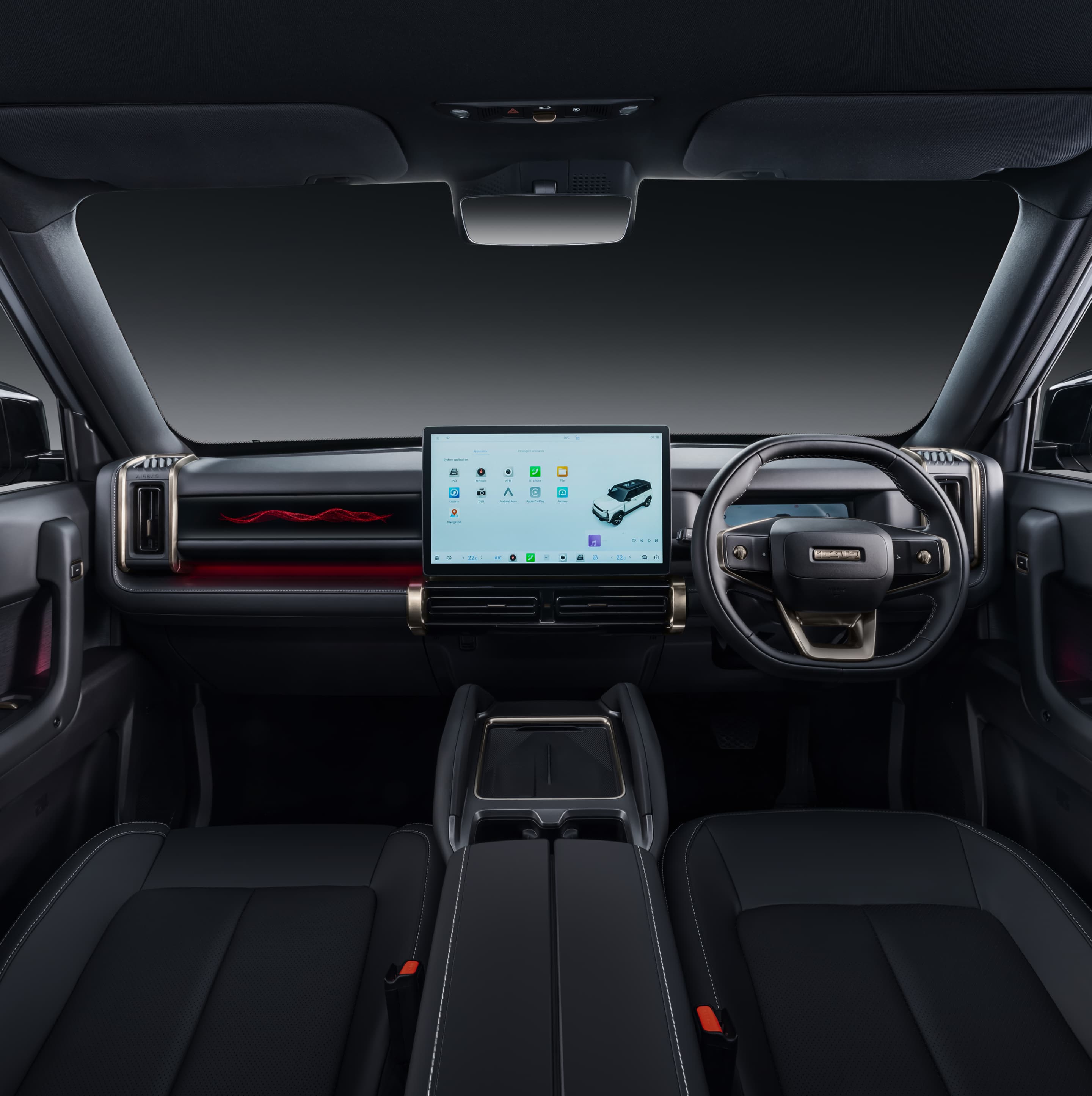 iCAUR 03T Cabin Interior