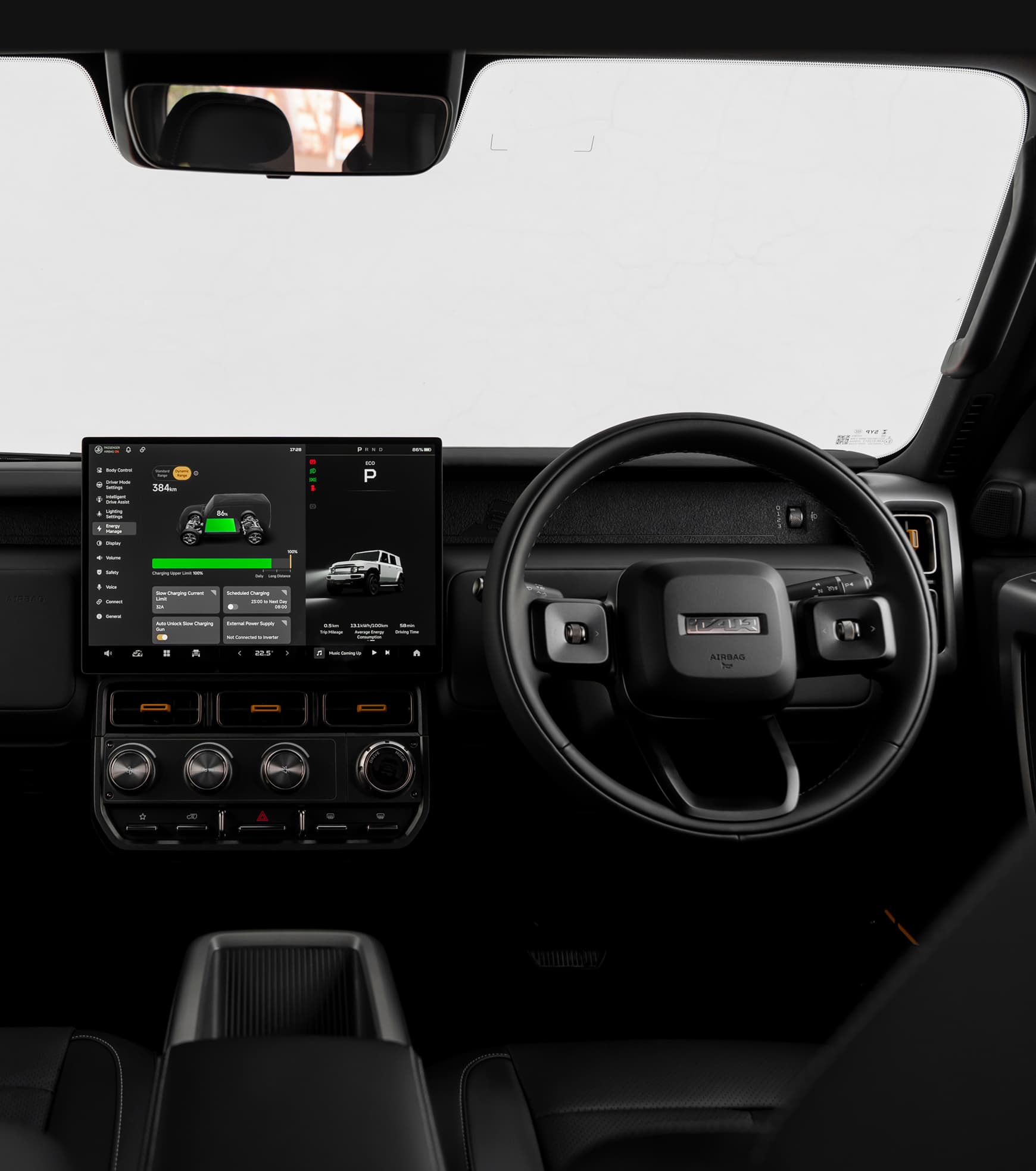 iCAUR V23 Cabin Interior