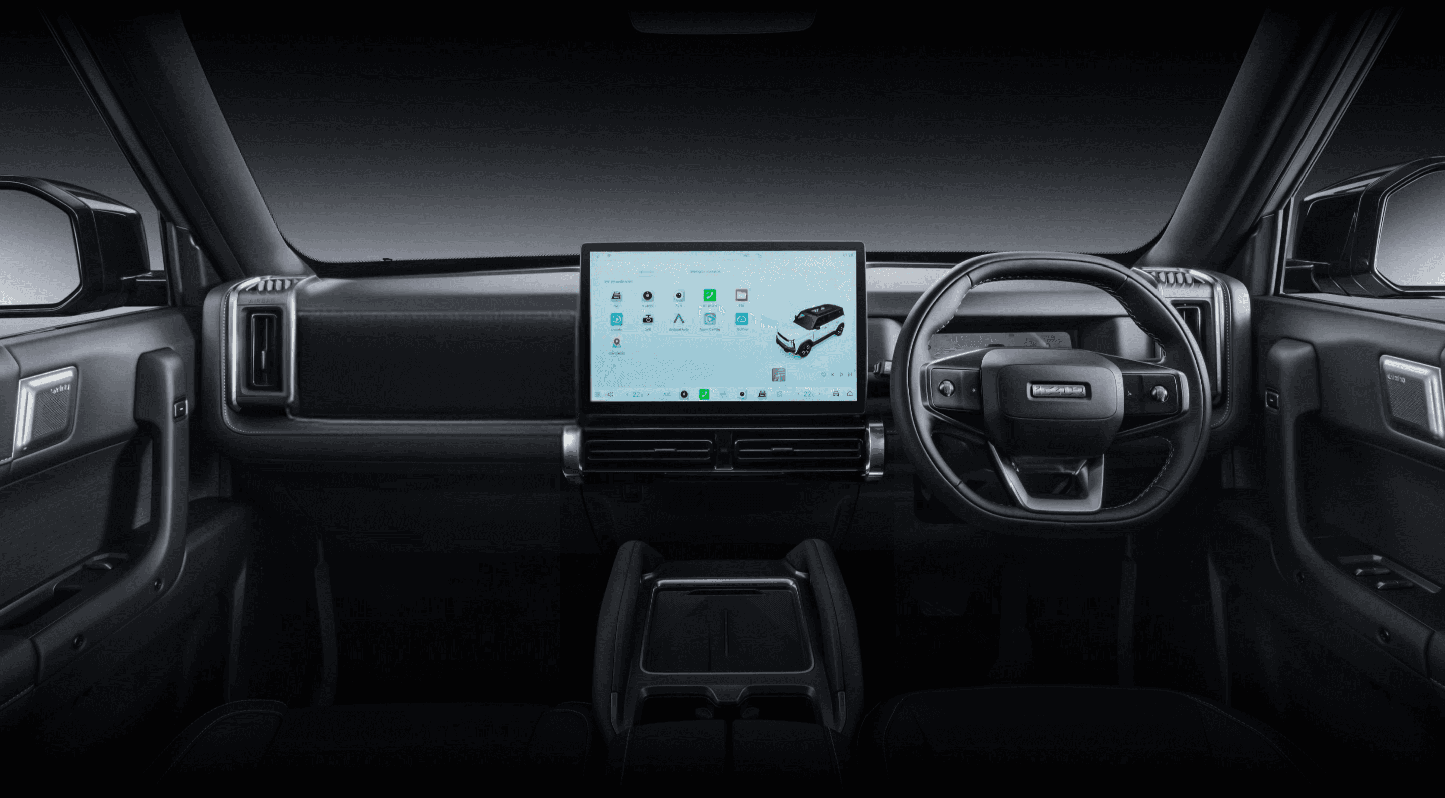 iCAUR 03T REEV cabin interior