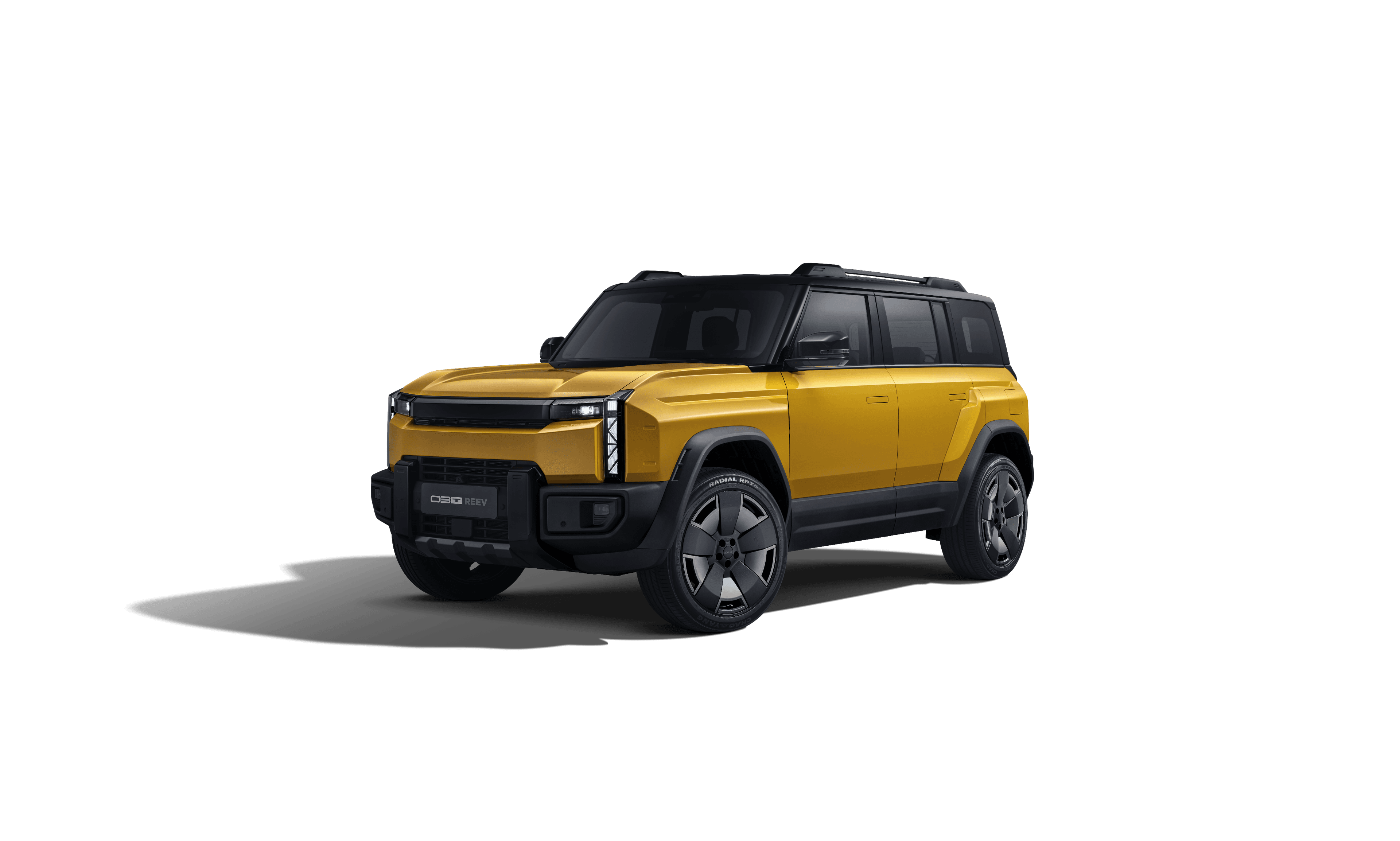 iCAUR 03T REEV in Golden Yellow