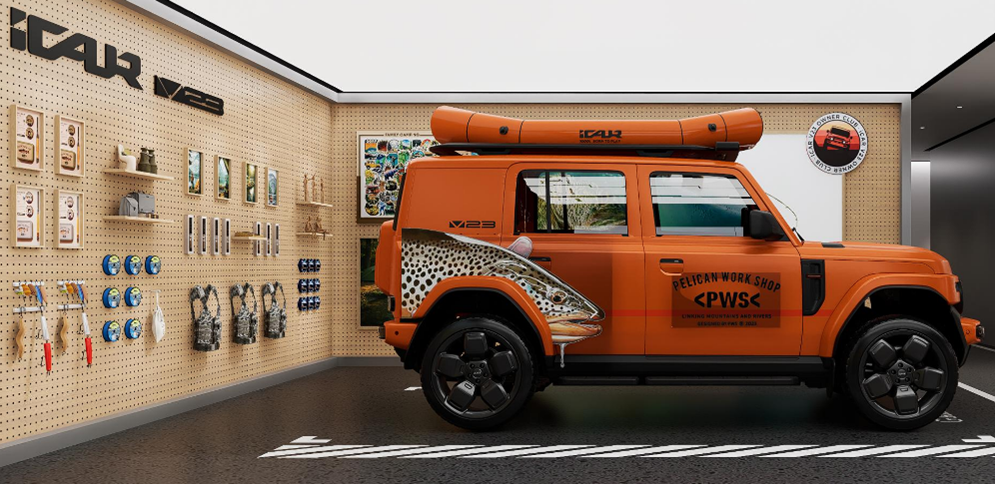 iCAUR space identity store concept